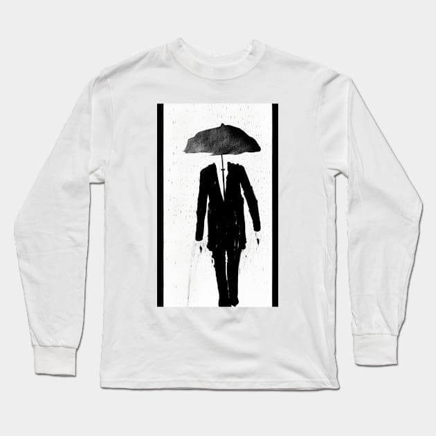 Rain Man Long Sleeve T-Shirt by Psycho fantasy 